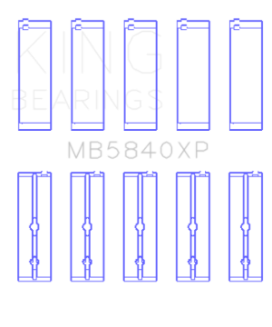 Picture of King Engine Bearings Chrysler 300 SRT8 (+0.25) Main Bearing Set