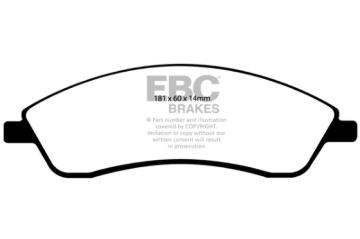 Picture of EBC Redstuff Brake Pad Sets - DP31692C