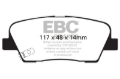 Picture of EBC Greenstuff Brake Pad Sets - DP61806