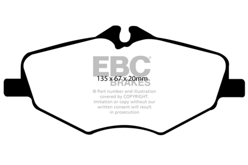 Picture of EBC Yellowstuff Brake Pad Sets - DP41488R