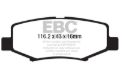 Picture of EBC Yellowstuff Brake Pad Sets - DP41799R