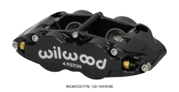 Picture of Wilwood Caliper Forged Narrow Superlite FNSL4R-DS Dust Seal 1.25/1.25 1.10in Rotor Width - Black