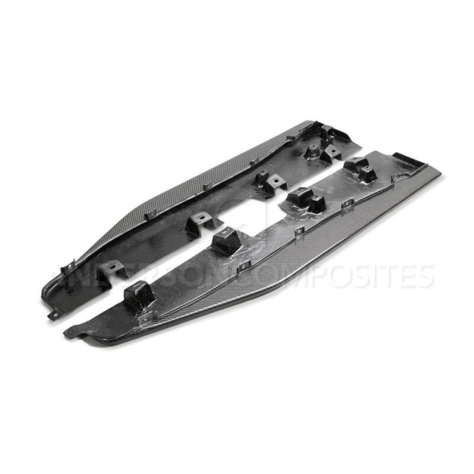 Picture of Anderson Composites 2020 Ford Mustang/Shelby GT500 Carbon Fiber Side Splitters