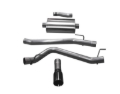 Picture of Corsa 20-25 Jeep Gladiator JT 3.6L Single Side Exit Cat-Back Exhaust System w/ Single 4in Black Tip