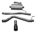 Picture of Corsa 20-25 Jeep Gladiator JT 3.6L Single Side Exit Cat-Back Exhaust System w/ Single 4in Black Tip