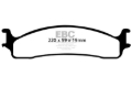 Picture of EBC Yellowstuff Brake Pad Sets - DP41650R