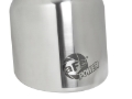 Picture of aFe MACH Force-Xp 304 SS Clamp-On Exhaust Tip 2.5in. Inlet / 4in. Outlet / 6in. L - Polished