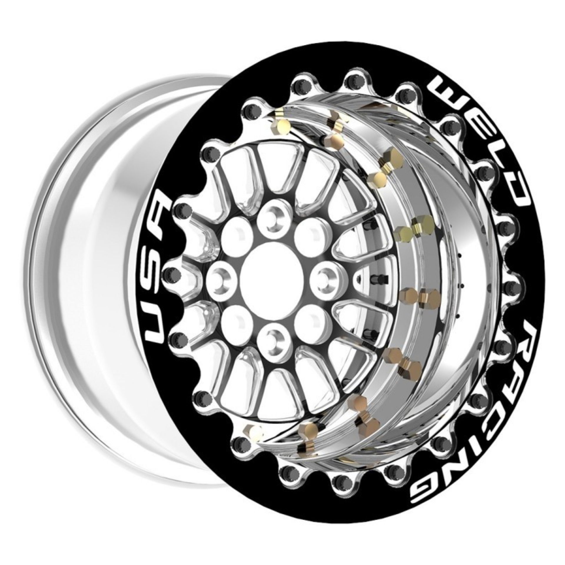 Picture of Weld WEL Tuner Import Wheels - 778B-30915