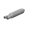 Picture of MBRP Univ Exhaust Pipe 409 Steel Tubing - GP190810