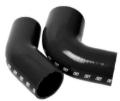 Picture of Turbosmart 45 Reducer Elbow 2.75in-3.00in - Black