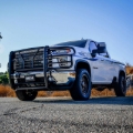 Picture of Westin 2020 Chevrolet Silverado 2500/3500 HDX Grille Guard - Black
