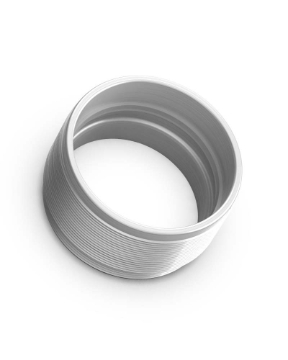 Picture of fifteen52 Super Touring Threaded Snout Anodized Silver w/Satin Clear Cover Plate