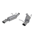 Picture of MBRP 11-14 Ford Mustang V6 3in. Dual Muffler Axle Back Split Rear T409 Exhaust System