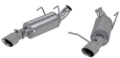 Picture of MBRP 11-14 Ford Mustang V6 3in. Dual Muffler Axle Back Split Rear Exhaust System AL