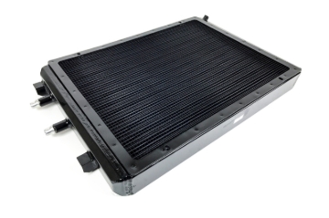 Picture of CSF 2014+ BMW M3/M4 (F8X) Front Mount Heat Exchanger w/Rock Guard - Black
