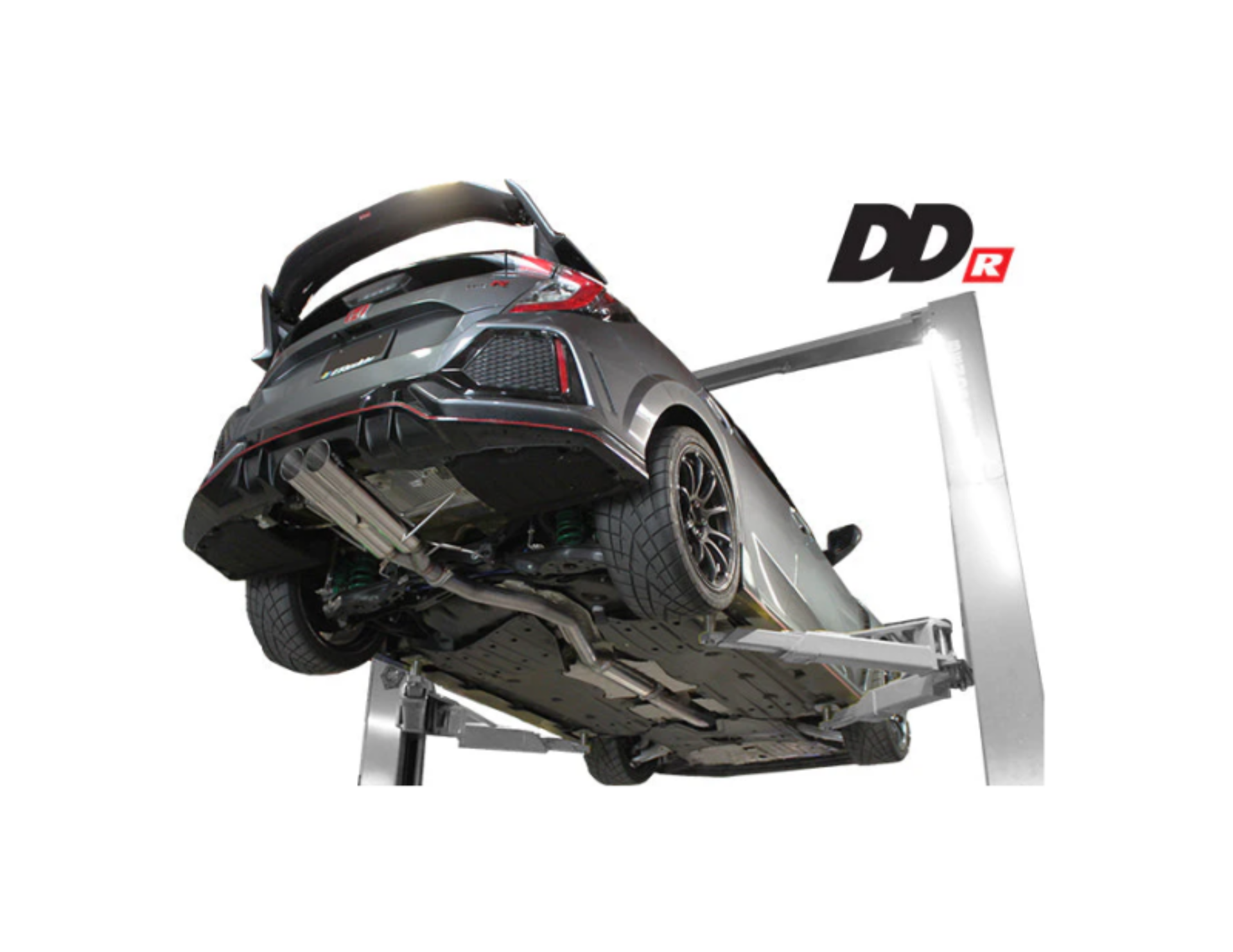 Picture of GReddy 2017+ Honda Civic Type-R DD-R Sport Exhaust System (Resonated)