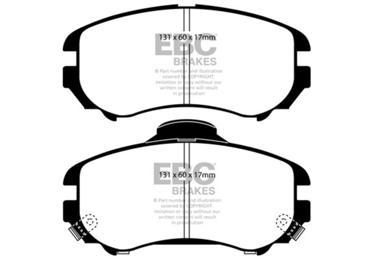 Picture of EBC Yellowstuff Brake Pad Sets - DP41643R