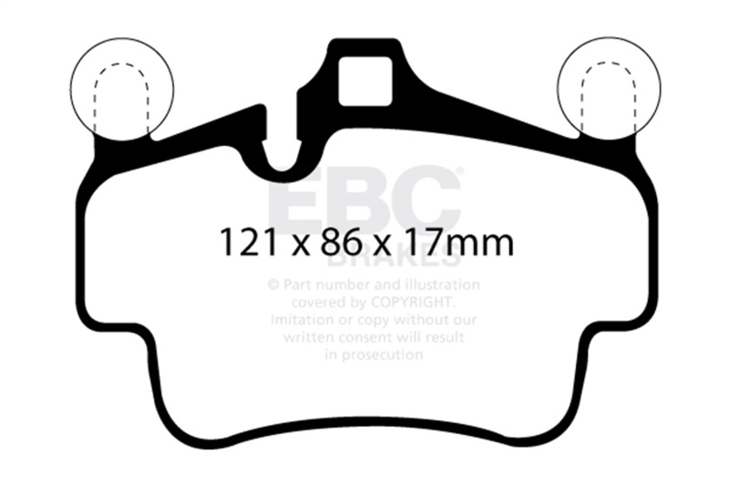 Picture of EBC Redstuff Brake Pad Sets - DP32029C