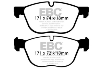 Picture of EBC Redstuff Brake Pad Sets - DP31938C