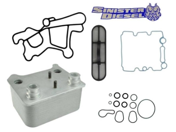 Picture of Sinister Diesel 03-07 Ford Powerstroke 6.0L Oil Cooler Kit (Includes Gaskets & O-Rings)