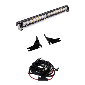 Picture of Baja Designs 2019 Chevy Silverado 1500 S8 w/ 20in S8 Grille Mount Kit