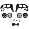 Picture of Baja Designs 14-15 Silverado 1500 White Fog Pocket Kit - Amber