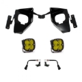 Picture of Baja Designs 16-18 Silverado Squadron Sport Fog Pocket Kit W/C - Amber