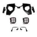 Picture of Baja Designs 16-18 Silverado Squadron Sport Fog Pocket Kit W/C - Amber