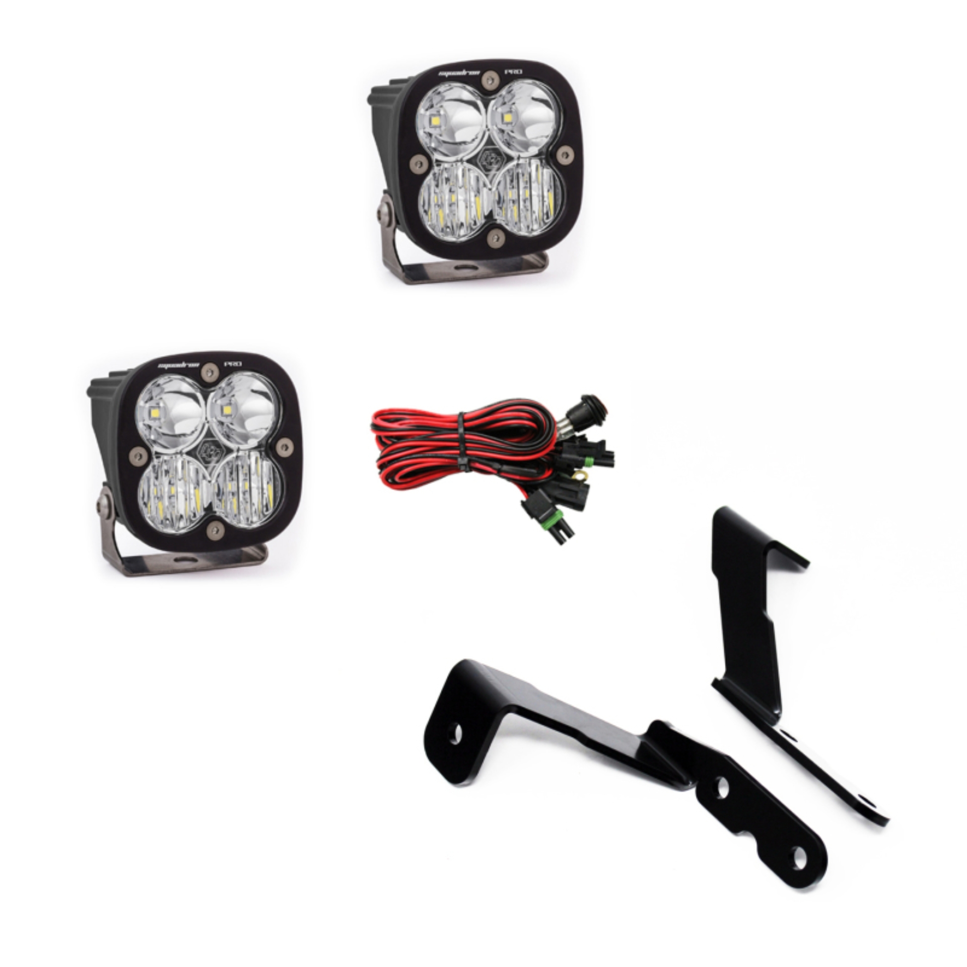 Picture of Baja Designs 2007-2013 GM Silverado/Sierra Squadron Pro Lights A-Pillar Kit