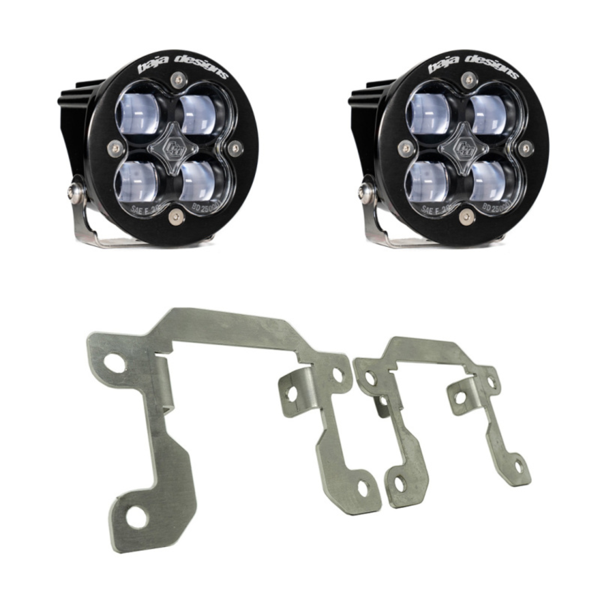 Picture of Baja Designs 2019+ Ranger Squadron Fog Light & Fog Pocket Kit