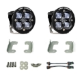 Picture of Baja Designs Wrangler JK Rubicon Squadron-R Fog Light & Fog Pocket Kit