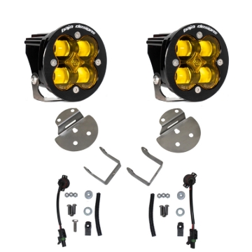 Picture of Baja Designs 15-19 Canyon/Colorado Fog Light & Fog Pocket Kit - Amber