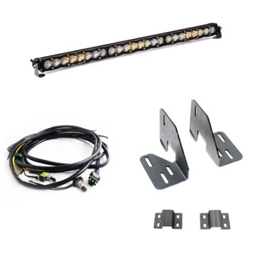 Picture of Baja Designs 18-19 GMC 2500/3500 HD S8 30in Light Bar Kit
