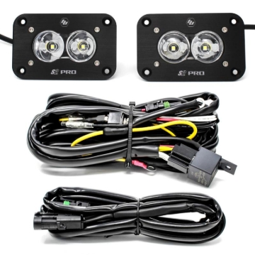 Picture of Baja Designs S2 Pro Flush Mount LED Light Pod Kit Work/Scene Pattern - Pair