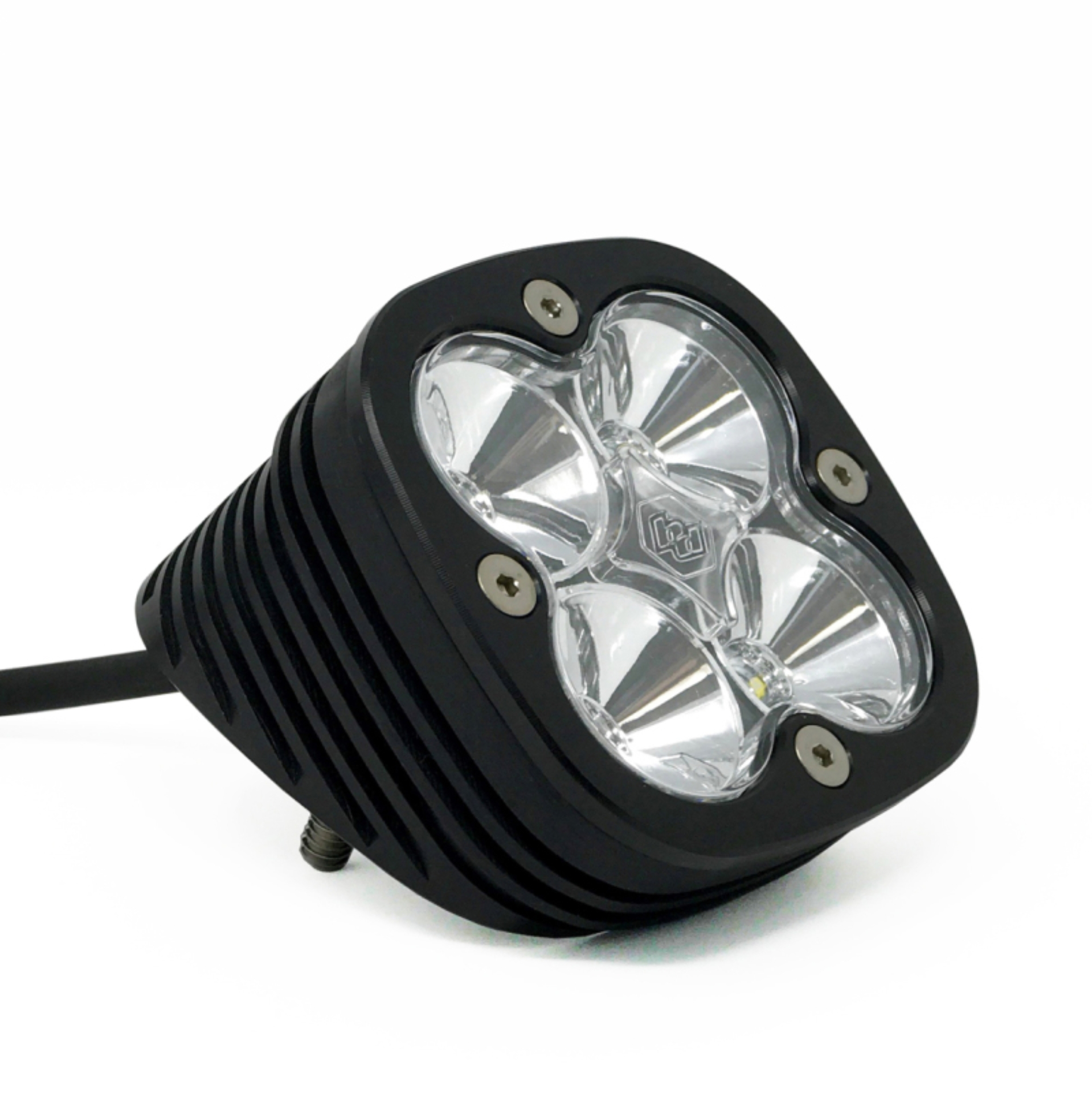 Picture of Baja Designs Squadron Pro Series Black Flush Mount Work/Scene Pattern LED Light Pod - Clear