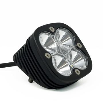 Picture of Baja Designs Squadron Pro Series Black Flush Mount Work/Scene Pattern LED Light Pod - Clear