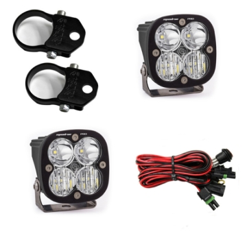 Picture of Baja Designs Squadron Pro LED Light Pods Kit w/A-Pillar Mounts/1.75in Harness