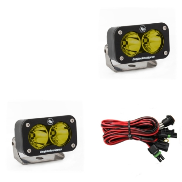 Picture of Baja Designs S2 Sport Work/Scene Pattern Pair LED Work Light - Amber