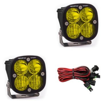 Picture of Baja Designs Squadron Sport Driving/Combo Pair LED Light Pods - Amber