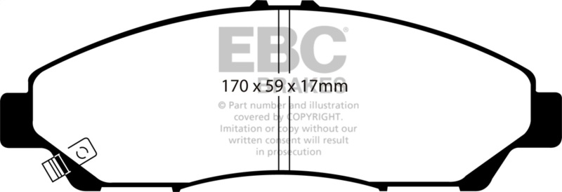 Picture of EBC Ultimax2 Brake Pad Sets - UD1280