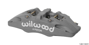 Picture of Wilwood DynaPro DP6 Lug Mount Anodized Alum. Caliper 1.62in/1.38in/1.38in Piston .38in Rotor - Left