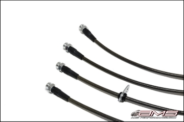Picture of AMS Performance 08-15 Mitsubishi EVO X Stainless Steel Brake Lines (4 Lines)