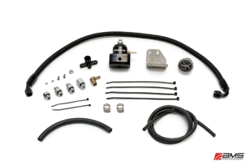Picture of AMS Performance 08-15 Mitsubishi EVO X Fuel Pressure Regulator Kit - Black