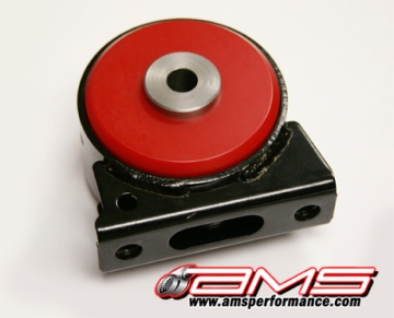 Picture of AMS Performance 08-15 Mitsubishi EVO X / Ralliart Front Lower Motor Mount Insert - Red/Race