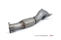 Picture of AMS Performance 08-15 Mitsubishi EVO X Widemouth Downpipe w/Turbo Outlet Pipe
