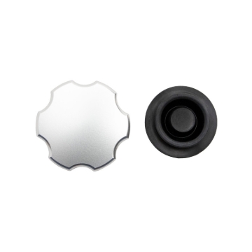 Picture of Wehrli 99-24 GM 1500/2500/3500 Billet Aluminum Brake Master Cylinder Cap - Clear Anodized