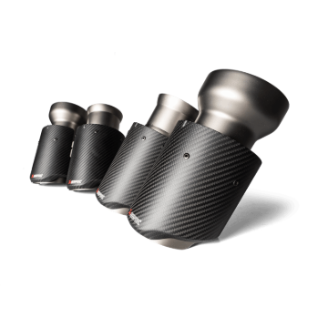 Picture of Akrapovic 19-20 BMW X4 M/X4 M Competition (F98) Tail Pipe Set (Carbon)
