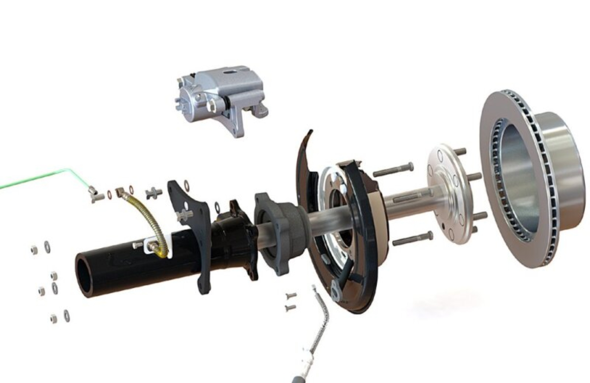 Picture of Pedders 05-20 Toyota Tacoma (6 Lug) Rear Brake Conversion Kit