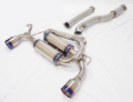 Picture of MXP 08-15 Mitsubishi Evolution 10 w/2 Section Pipes T304 SP Exhaust System w/Dual Exit