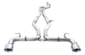 Picture of AWE Tuning 2020 Toyota Supra A90 Track Edition Exhaust - 5in Chrome Silver Tips